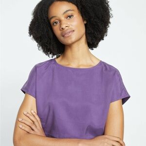 Palma Cupro Top in Potion Purple EUC